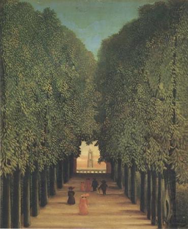 Henri Rousseau The Avenue,Park of Saint-Cloud china oil painting image
